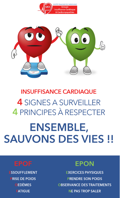 EPOF : Essoufflement - Prise de poids - Oedèmes - Fatigue