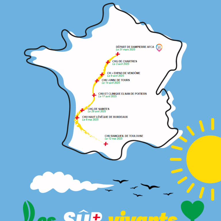 Le Tour de France hospitalier et du territoire à pieds de Thibaud Damy : Briser le silence sur l&rsquo;impact de la mort sur les soignants